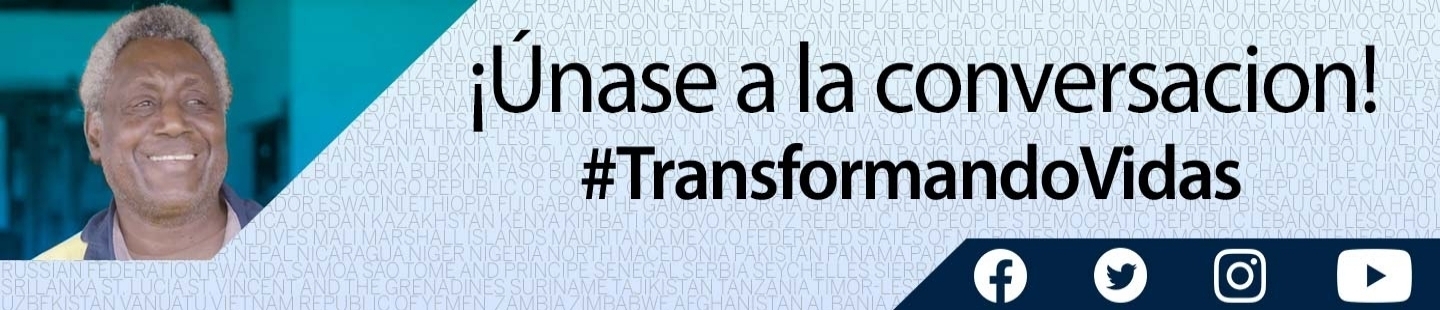 ¡Únase a la conversacion! #TransformandoVidas.
