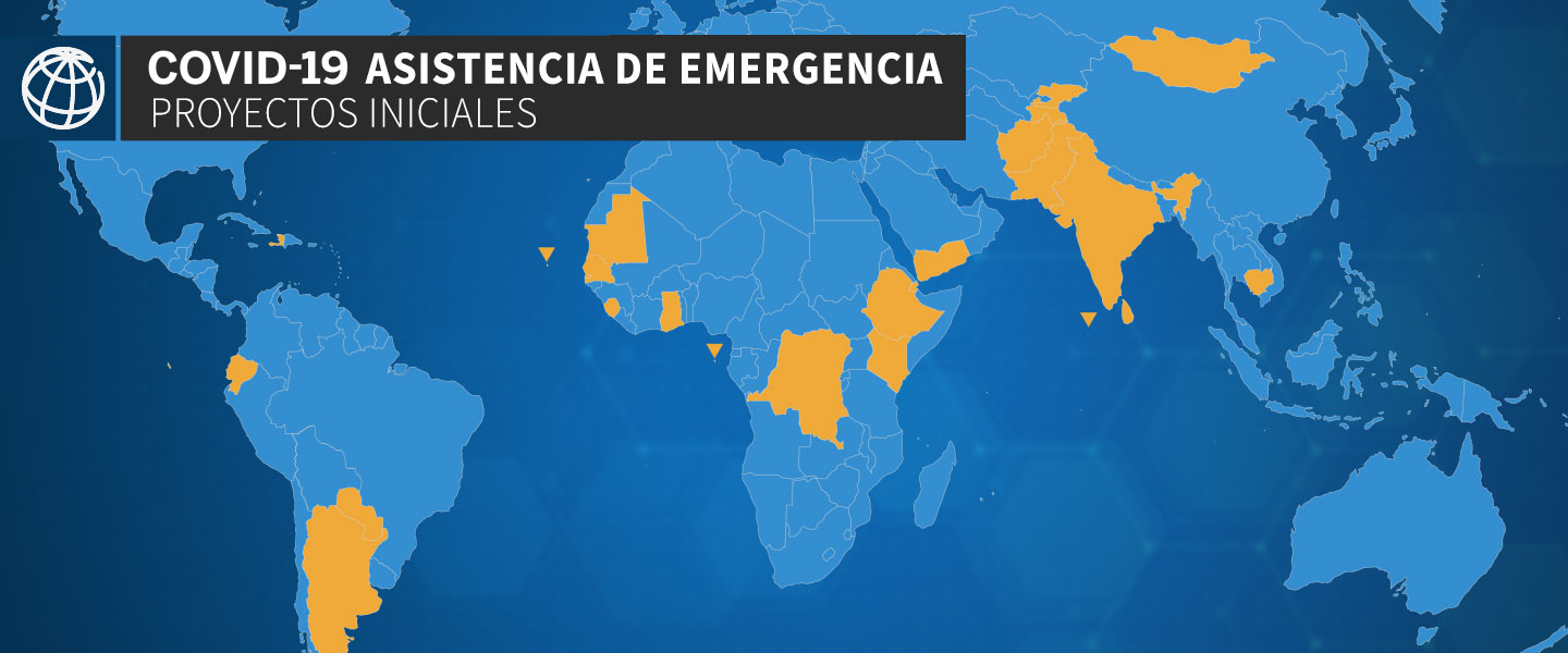 Ayuda a los países para hacer frente a la COVID-19 (coronavirus)