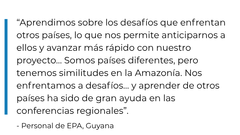 Programa Paisajes Sostenibles de la Amazonía, cita de aliado